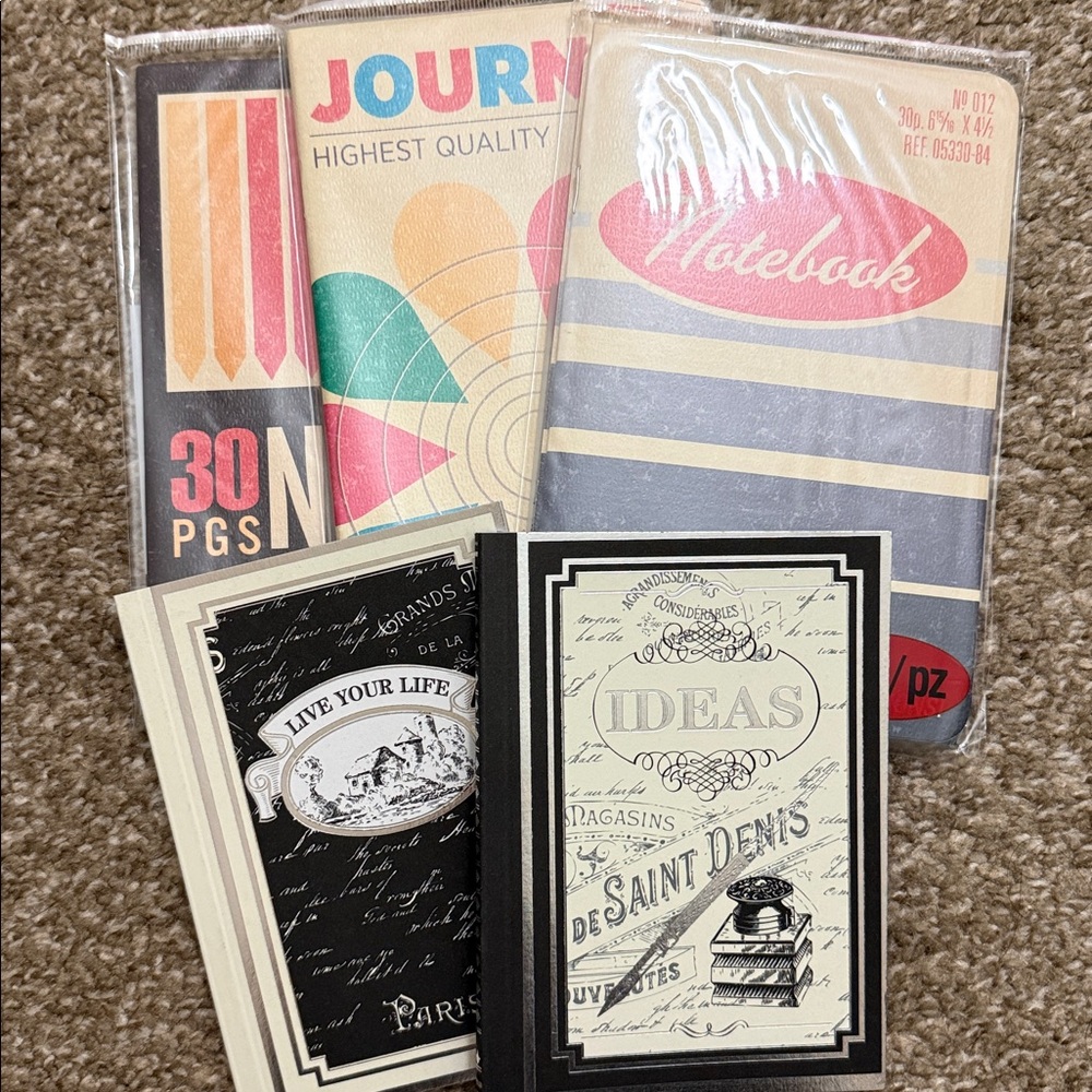 Colorful Assorted Notebooks and Notepads - Picture 3 of 4